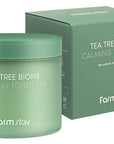 FARMSTAY TEA TREE BIOME CALMING TONER PAD