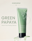 shaishaishai GREEN PAPAYA Body&Face Peeling Cleanser