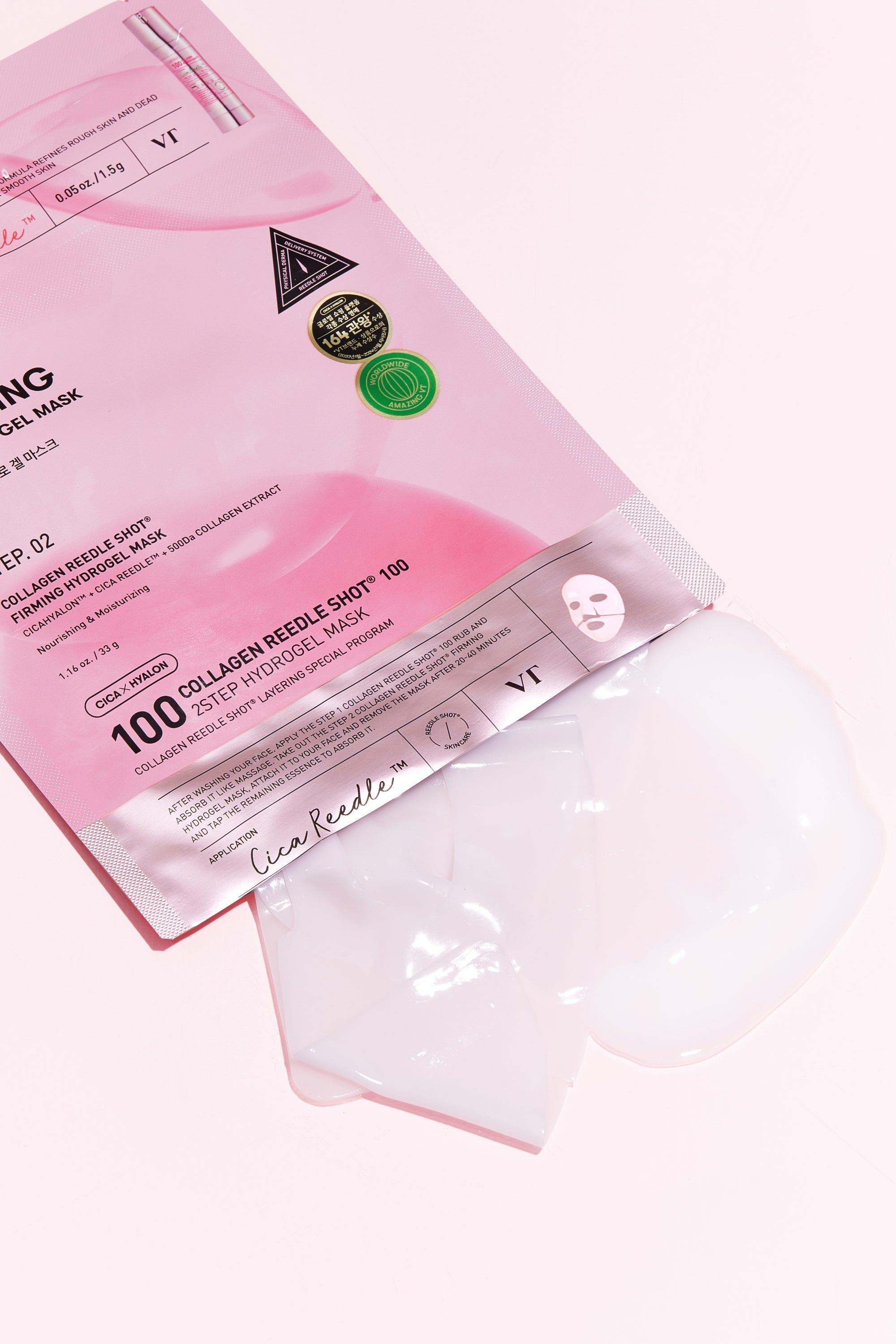 VT COLLAGEN REEDLE SHOT 100 2STEP HYDROGEL MASK