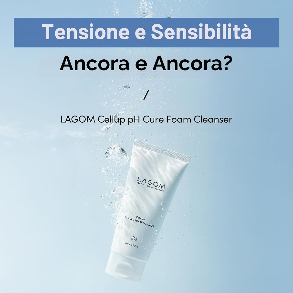 LAGOM CELLUP PH CURE FOAM CLEANSER