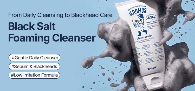 Torhop Kaamos Black Salt Foaming Cleanser