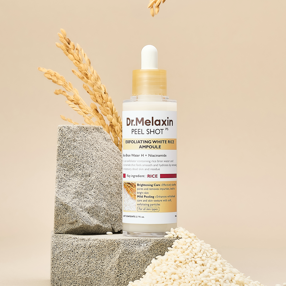 DR.MELAXIN PEEL SHOT EXFOLIATING WHITE RICE AMPOULE