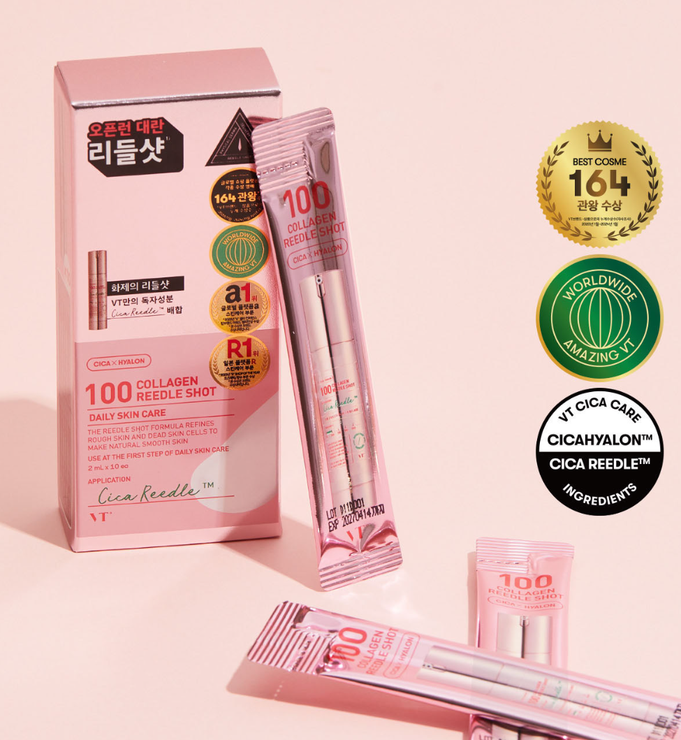 VT 100 COLLAGEN REEDLE SHOT STICK POUCH (10EA)