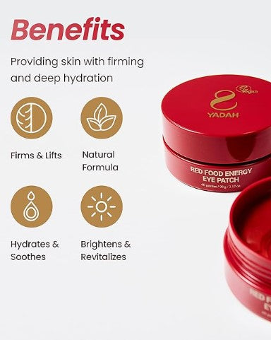 YADAH RED FOOD ENERGY EYE PATCH