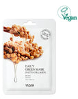 YADAH DAILY GREEN MASK-NATTO COLLAGEN 1EA