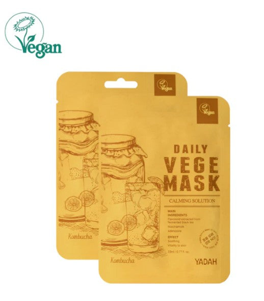YADAH DAILY VEGE MASK-KOMBUCHA 1EA