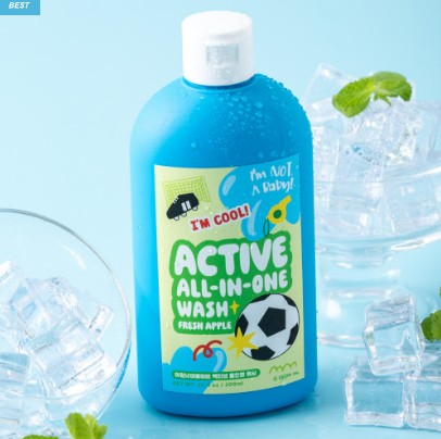 I'm not a baby Active All-in-One Wash Fresh Apple