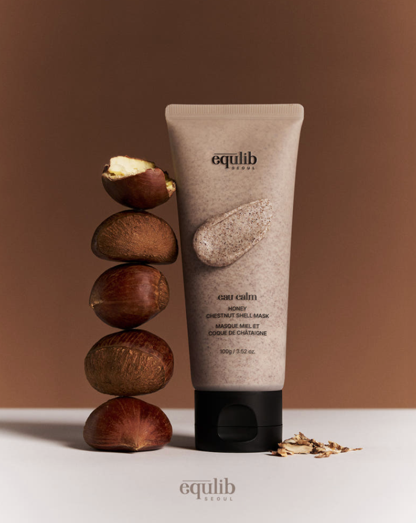 equlib Eau Calm Honey Chestnut Shell Mask