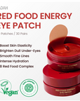 YADAH RED FOOD ENERGY EYE PATCH