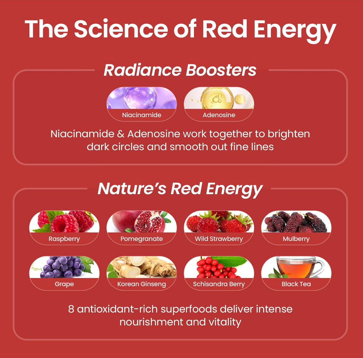 YADAH RED FOOD ENERGY EYE PATCH