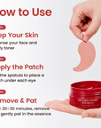 YADAH RED FOOD ENERGY EYE PATCH