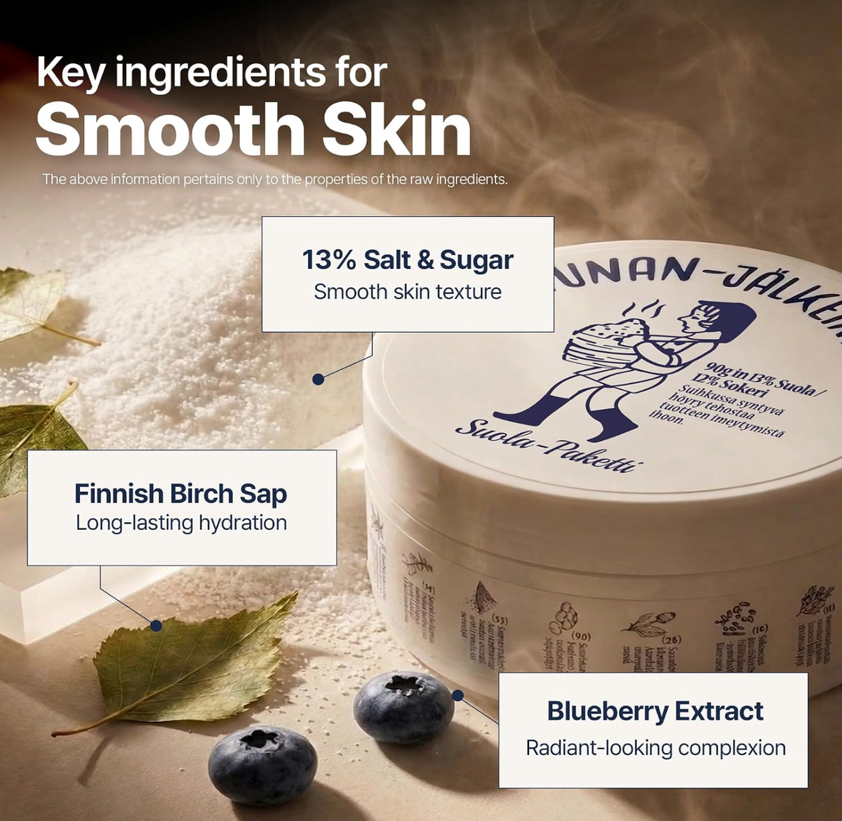 Torhop Saunan Heating Salt Mask