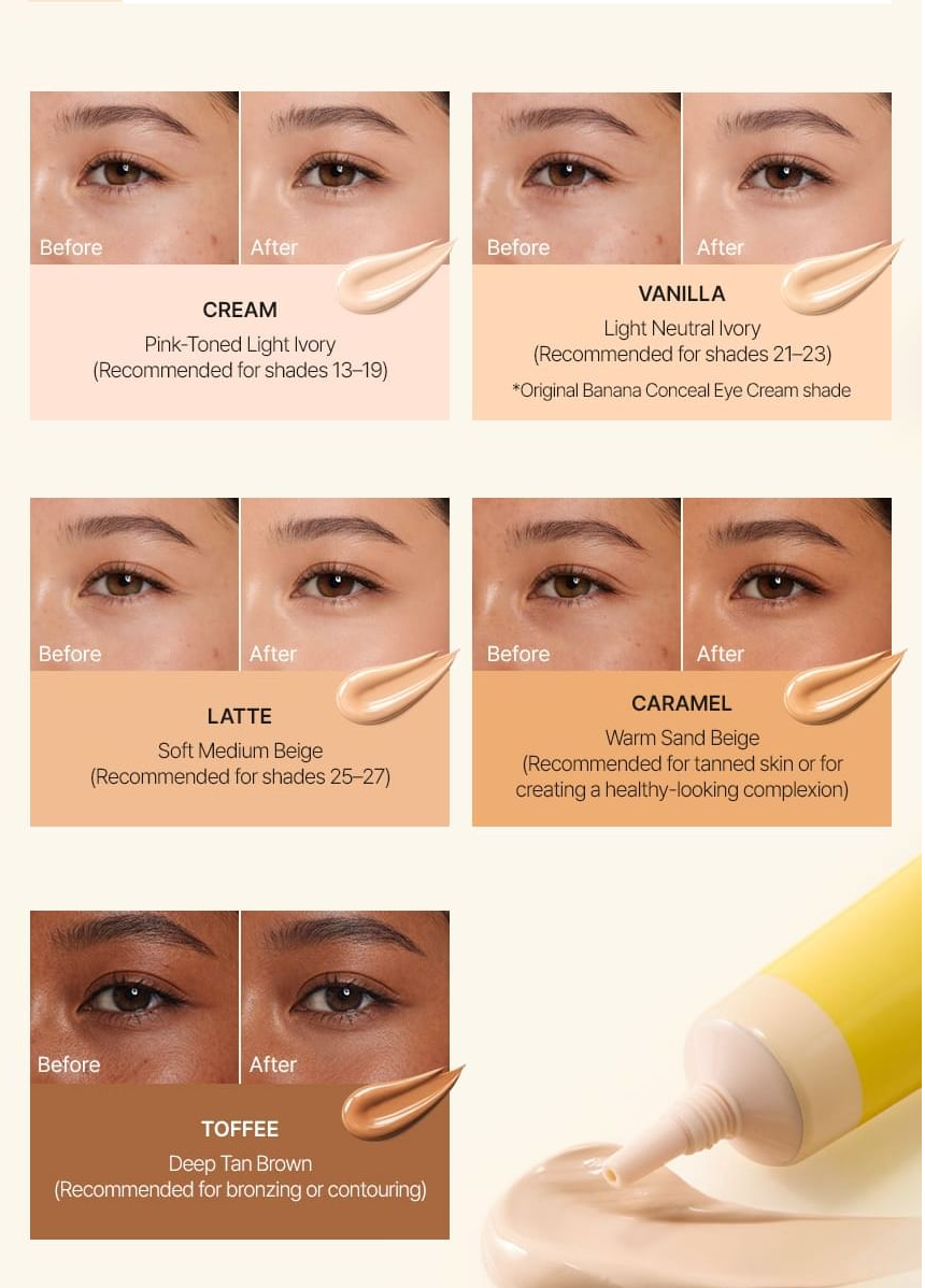 shaishaishai BANANA PDRN Conceal Eye Cream