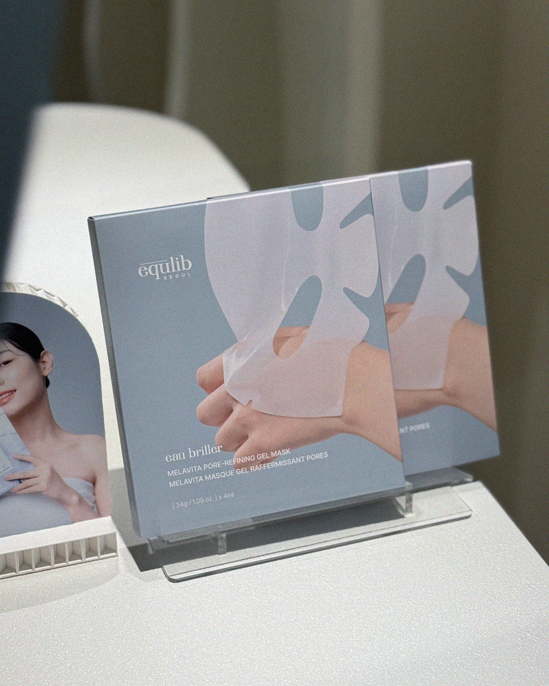 equlib EAU BRILLER GEL MASK (4pezzi)