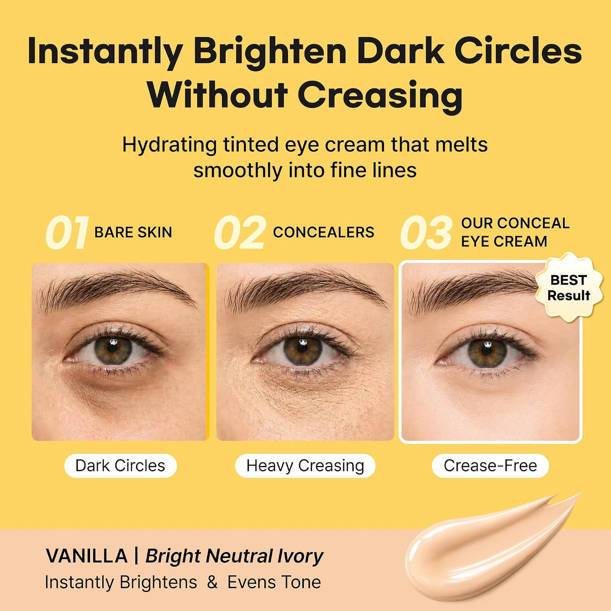 shaishaishai BANANA PDRN Conceal Eye Cream