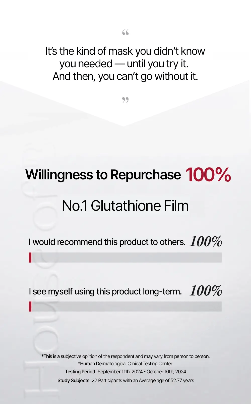 House of B Glutathione Neck Film (5 pezzi)