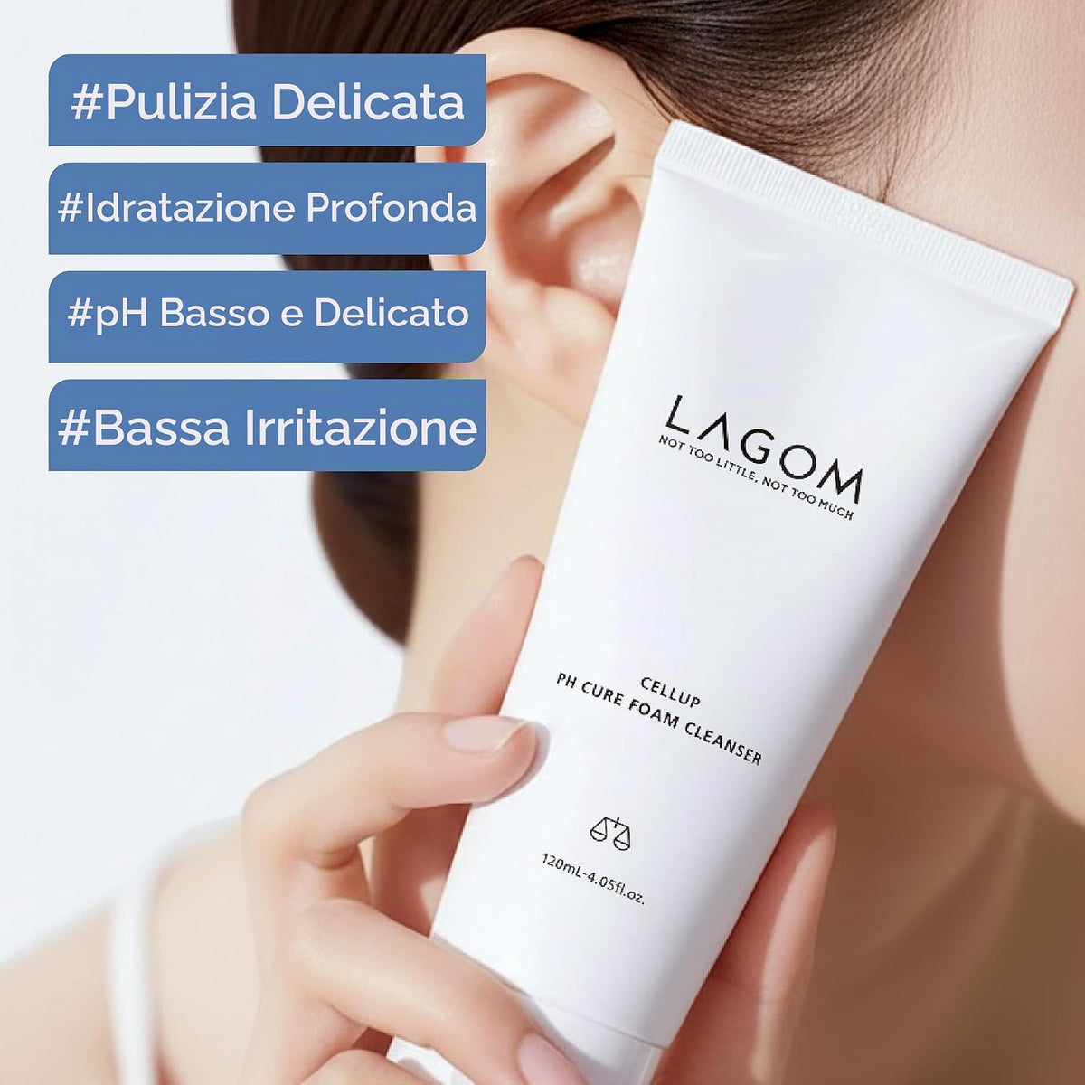 LAGOM CELLUP PH CURE FOAM CLEANSER