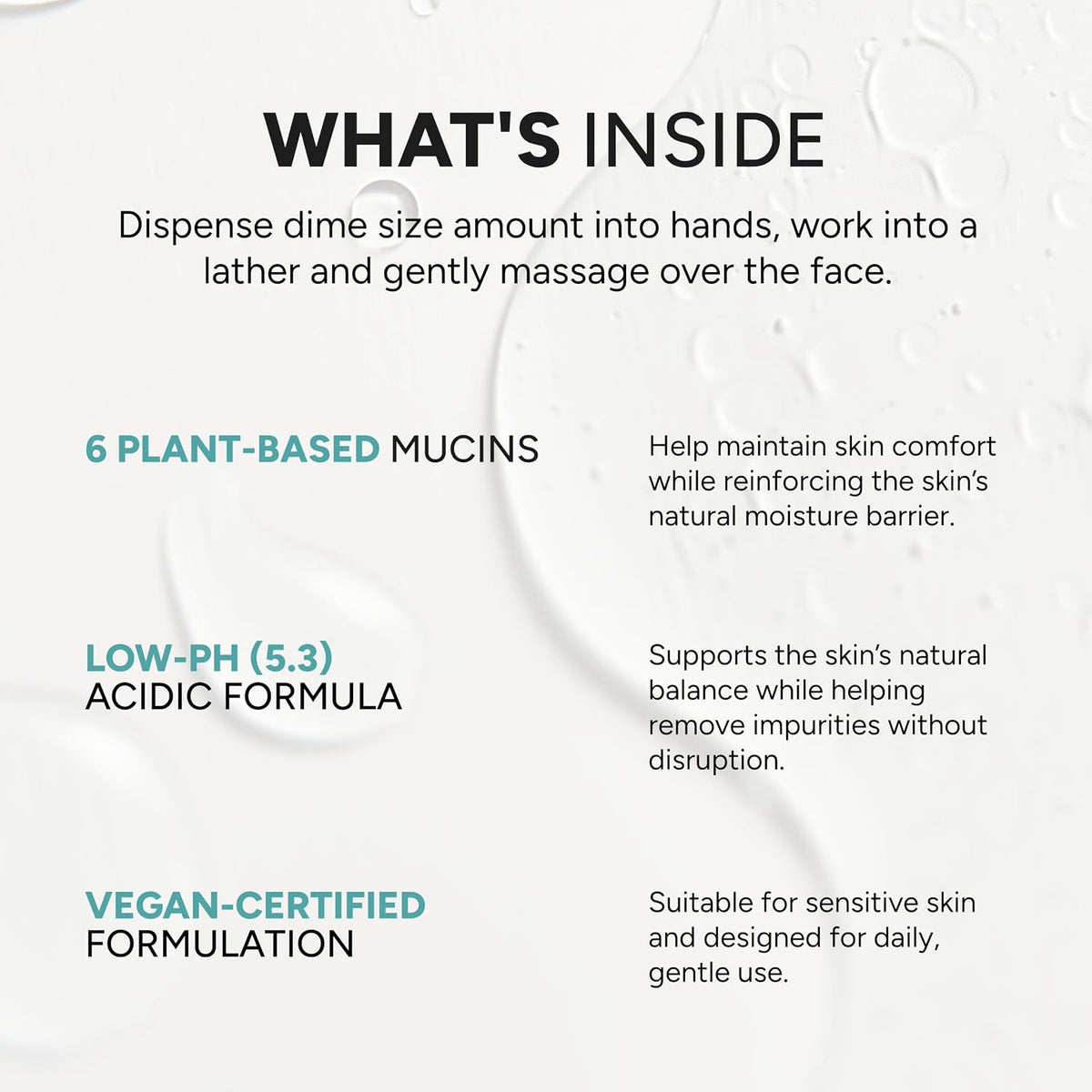 GASH Mucin Vera Zero Vegan Cleanser