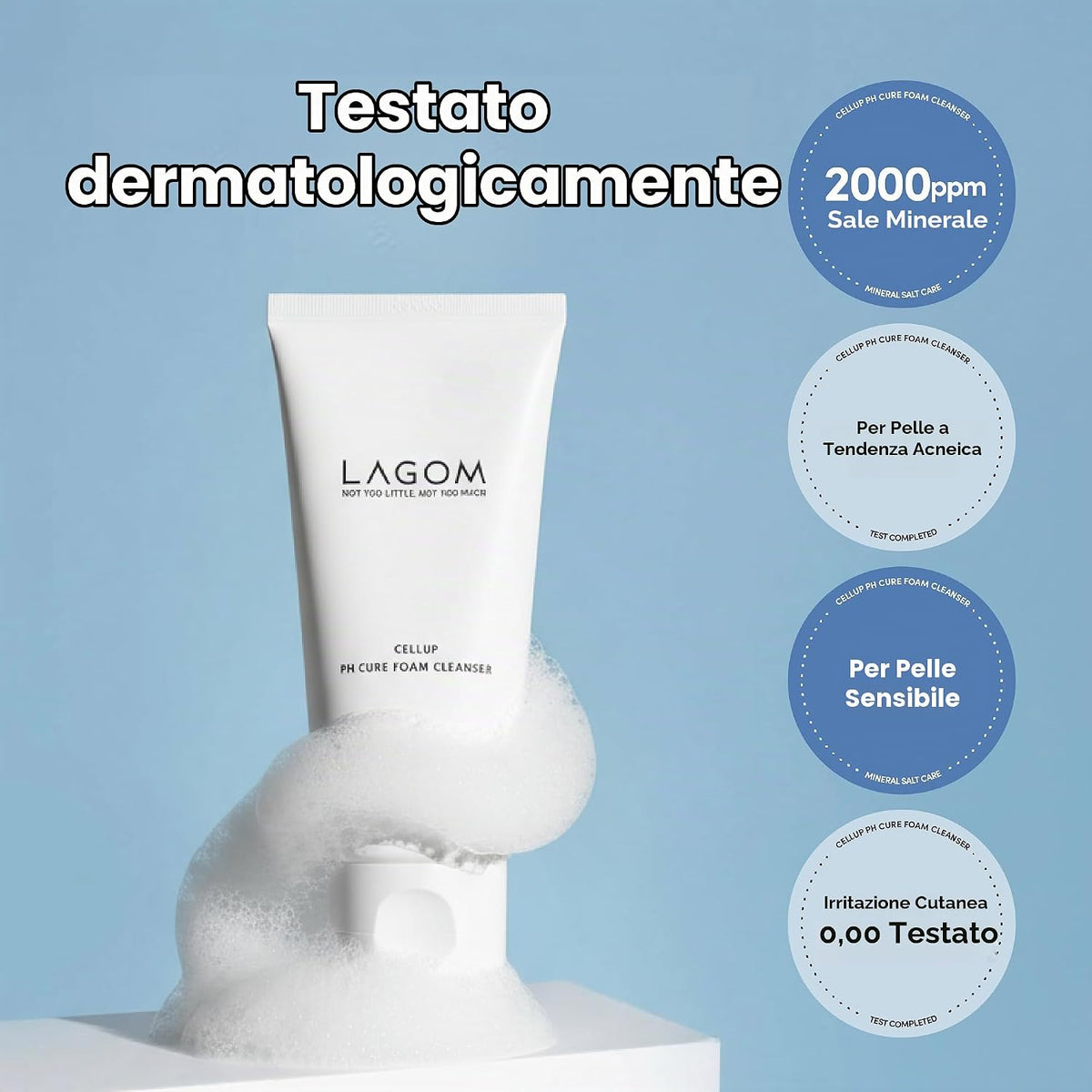 LAGOM CELLUP PH CURE FOAM CLEANSER