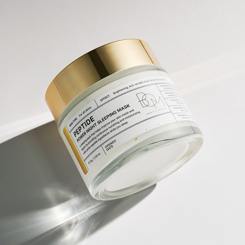 B.O.M PEPTIDE POWER NIGHT SLEEPING MASK