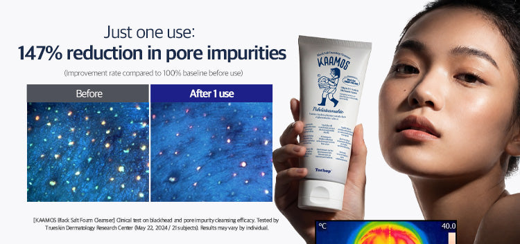 Torhop Kaamos Black Salt Foaming Cleanser
