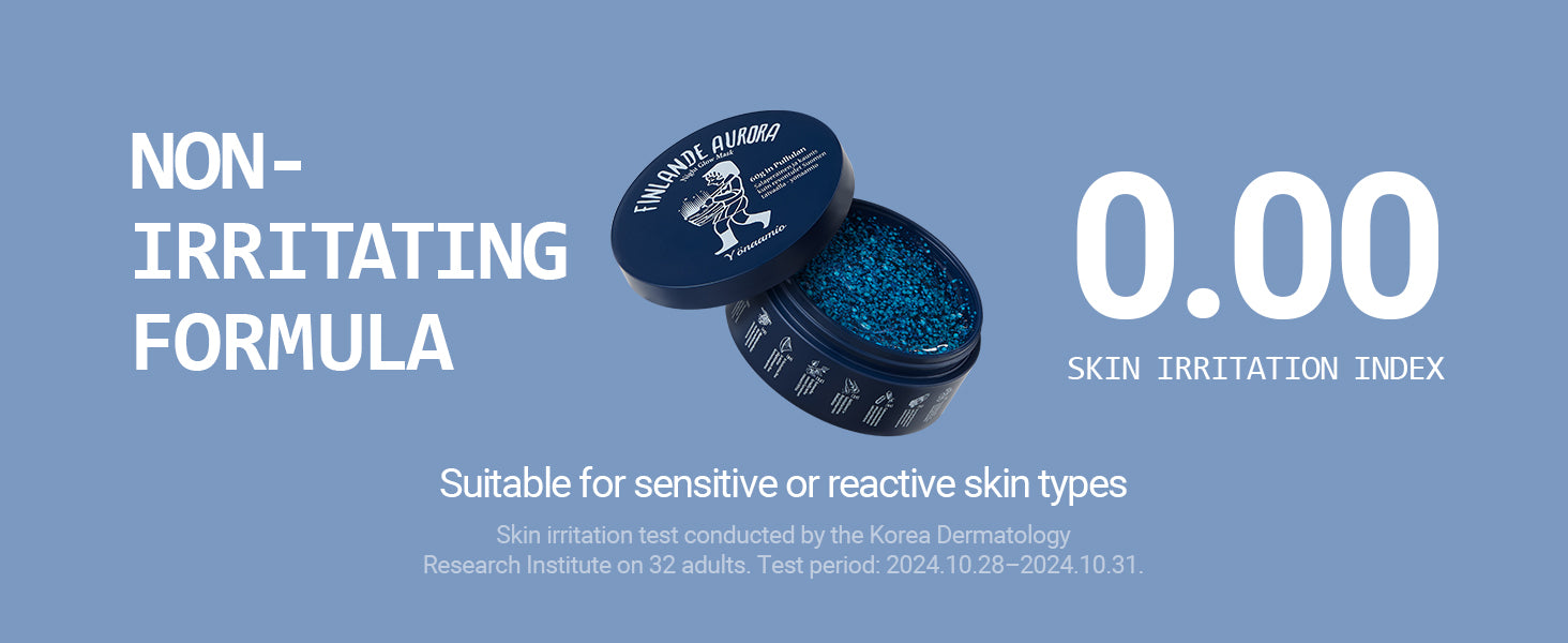 Torhop Finlande Aurora Night Glow Mask