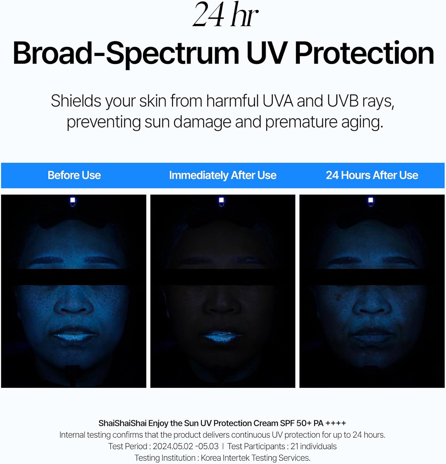 shaishaishai ENJOY THE SUN UV Protection Cream SPF50 PA++++