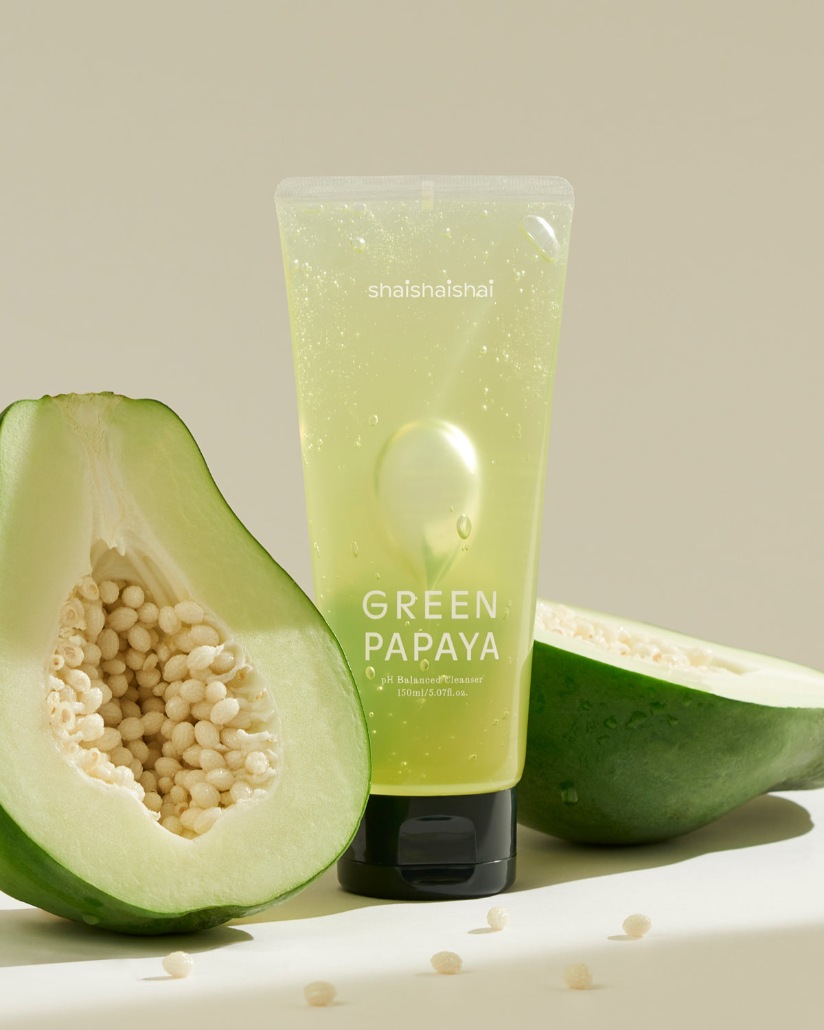 shaishaishai GREEN PAPAYA pH Balanced Cleanser