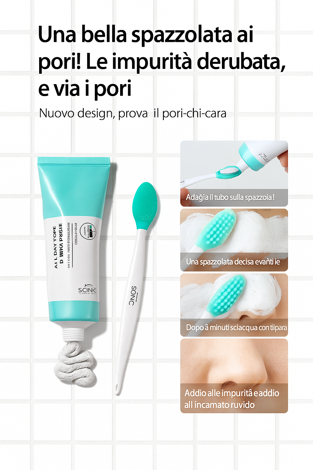 SCINIC All Day Fine Pore Mint Paste