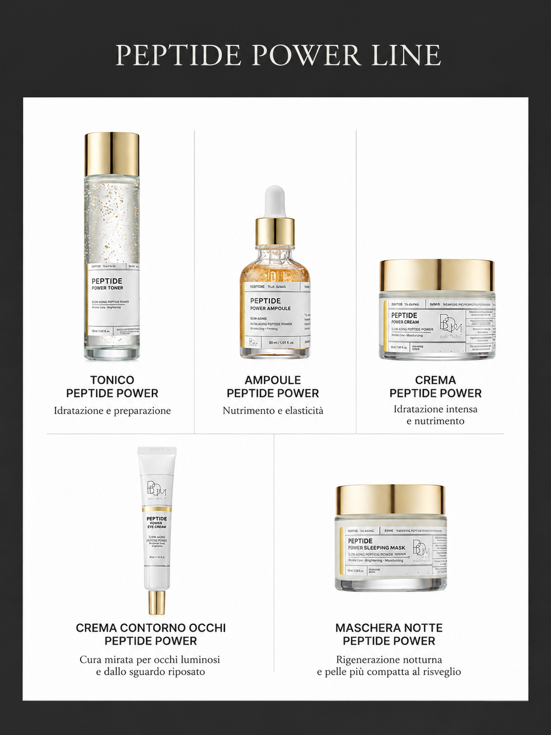BEAUTY OF MAJESTY B.O.M PEPTIDE POWER TONER