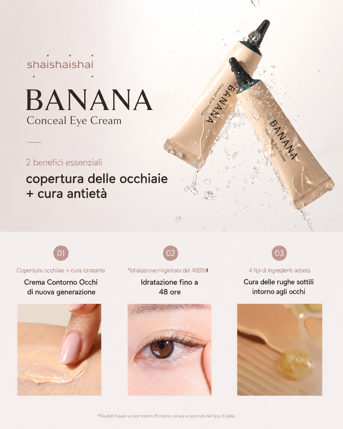 shaishaishai BANANA Conceal Eye Cream