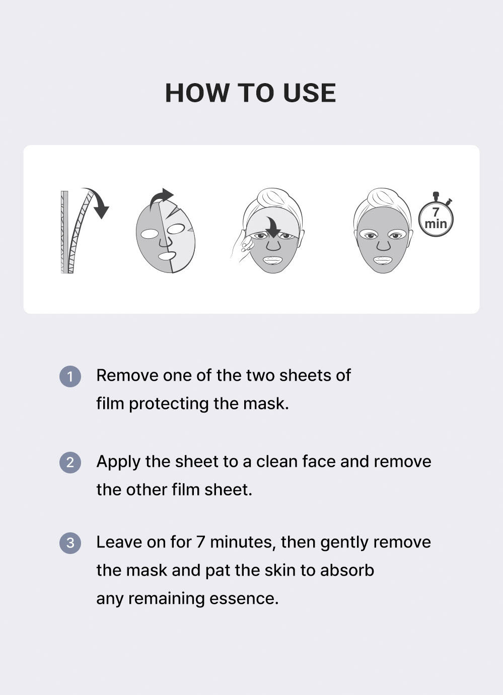 idPLACOSMETICS Real After Care Mask (5 pieces)