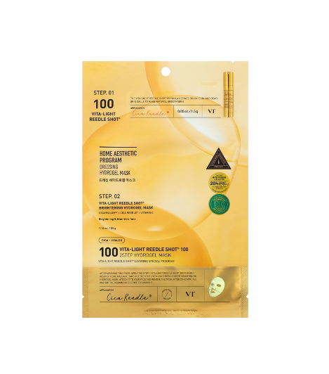 VT VITA-LIGHT REEDLE SHOT 100 2STEP HYDROGEL MASK